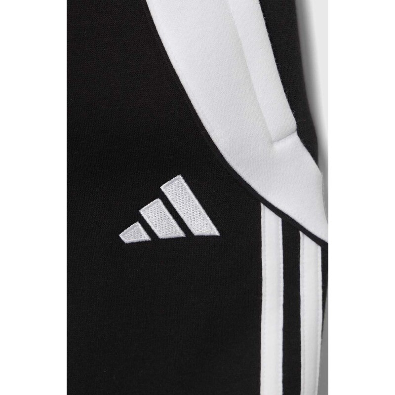 Dětské tepláky adidas Performance TIRO24 SWPNTY černá barva, s aplikací