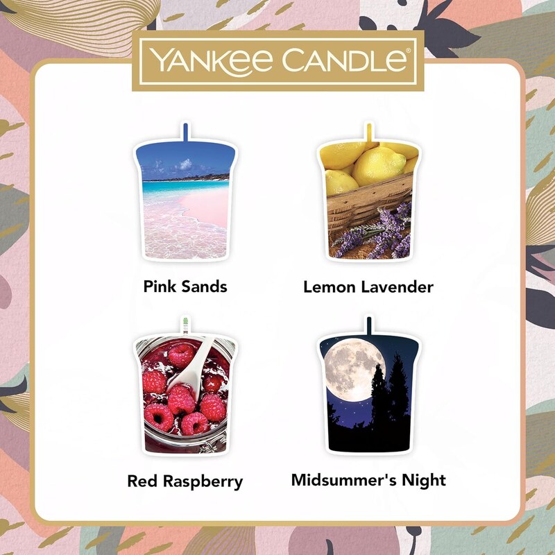 Dárková sada: Yankee Candle Dárkový Set 23 4x Votivní svíčka ve skle 4x37g