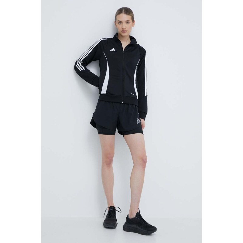 Tréninková mikina adidas Performance Tiro24 černá barva, s aplikací, IJ9961