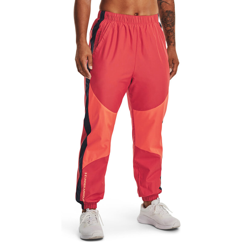 Dámské kalhoty Under Armour Rush Woven Pant Red