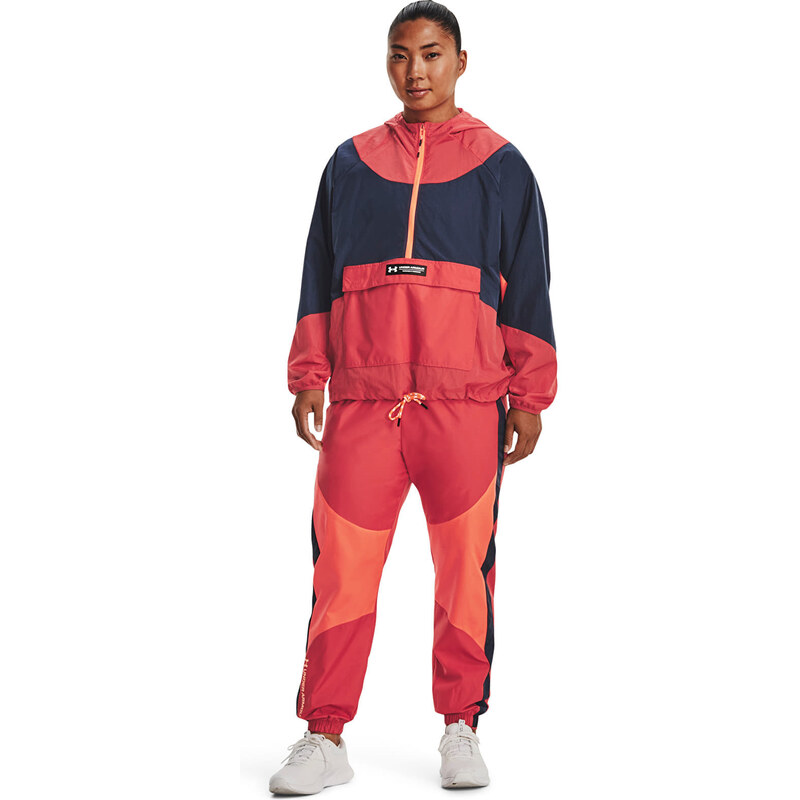 Dámské kalhoty Under Armour Rush Woven Pant Red