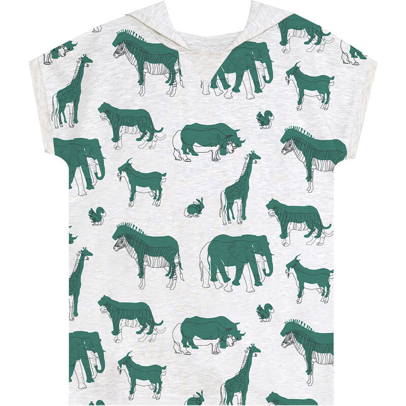 mshb&g Animals Boys T-shirt Shorts Set