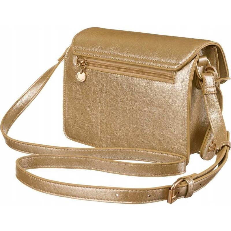 BASIC LULUCASTAGNETTE ZLATÁ MALÁ CROSSBODY KABELKA VENANCE