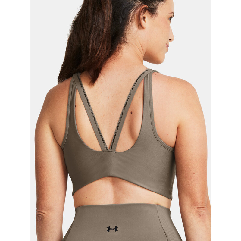 Under Armour Podprsenka UA Infinity Low 2.0Strap Bra-BRN - Dámské