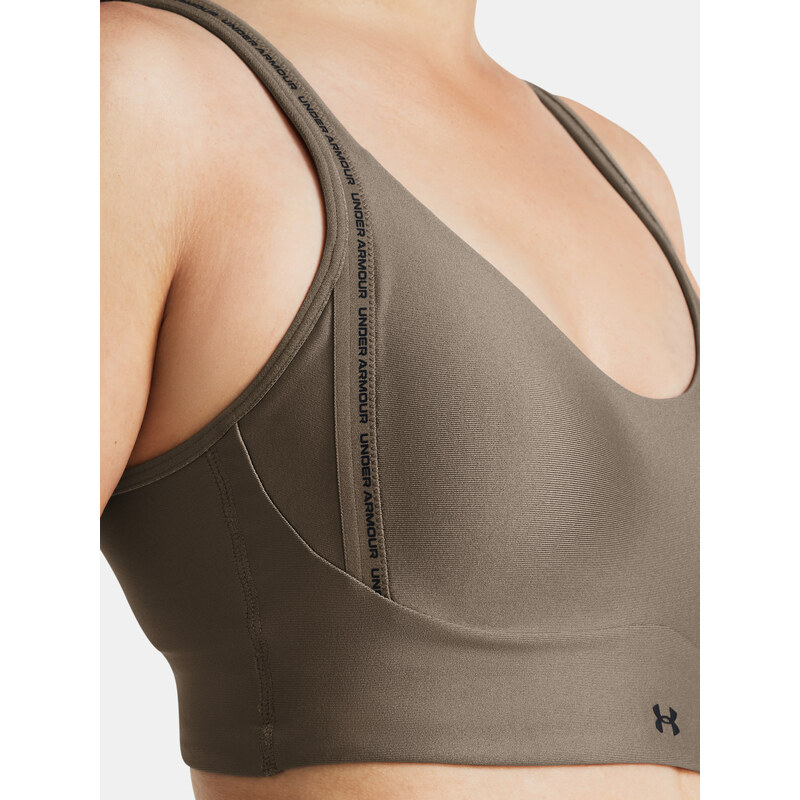 Under Armour Podprsenka UA Infinity Low 2.0Strap Bra-BRN - Dámské