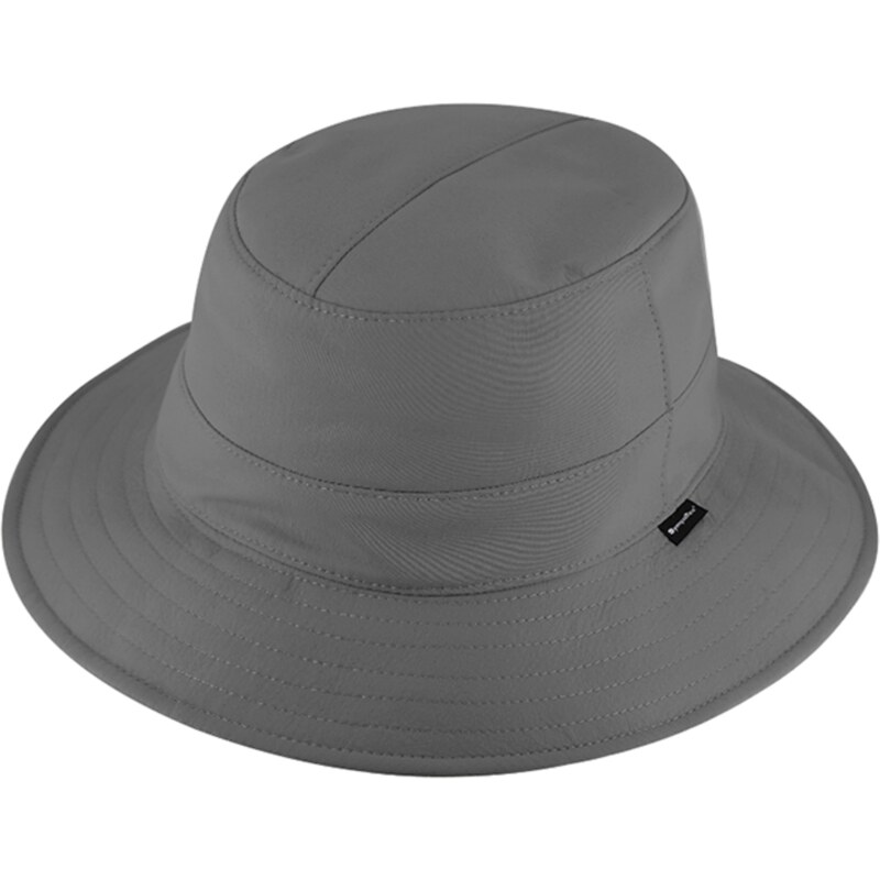 Volnočasový šedý bucket hat od Fiebig 1903 - Sympatex UV faktor 80