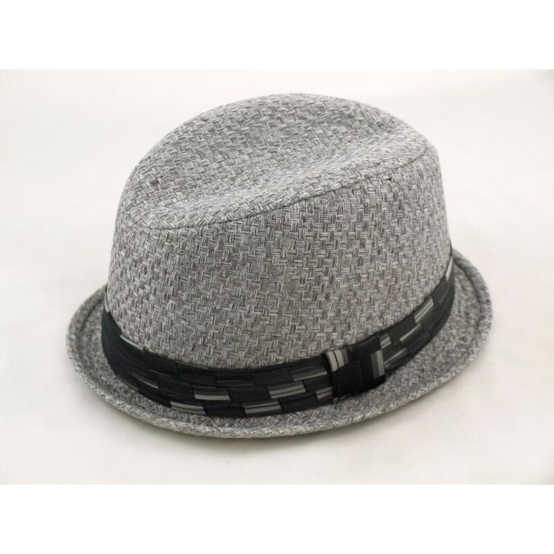 Art of Polo Klobouk ve stylu Trilby Fedora šedý