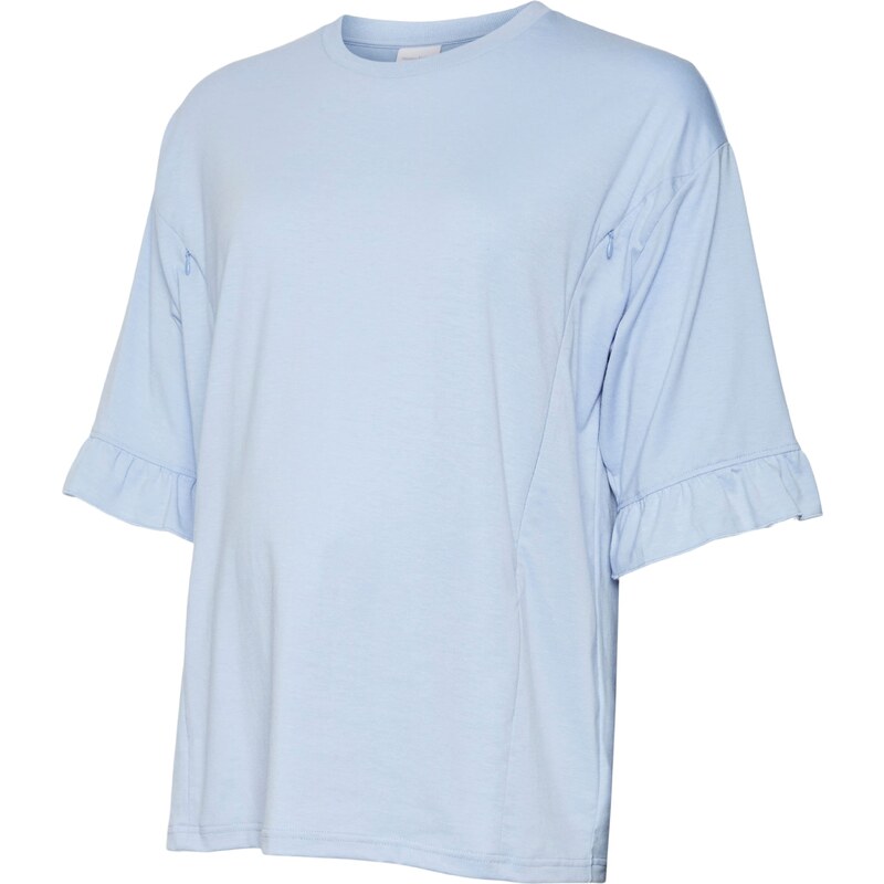 MAMALICIOUS Tričko 'NOLA LIA' kouřově modrá