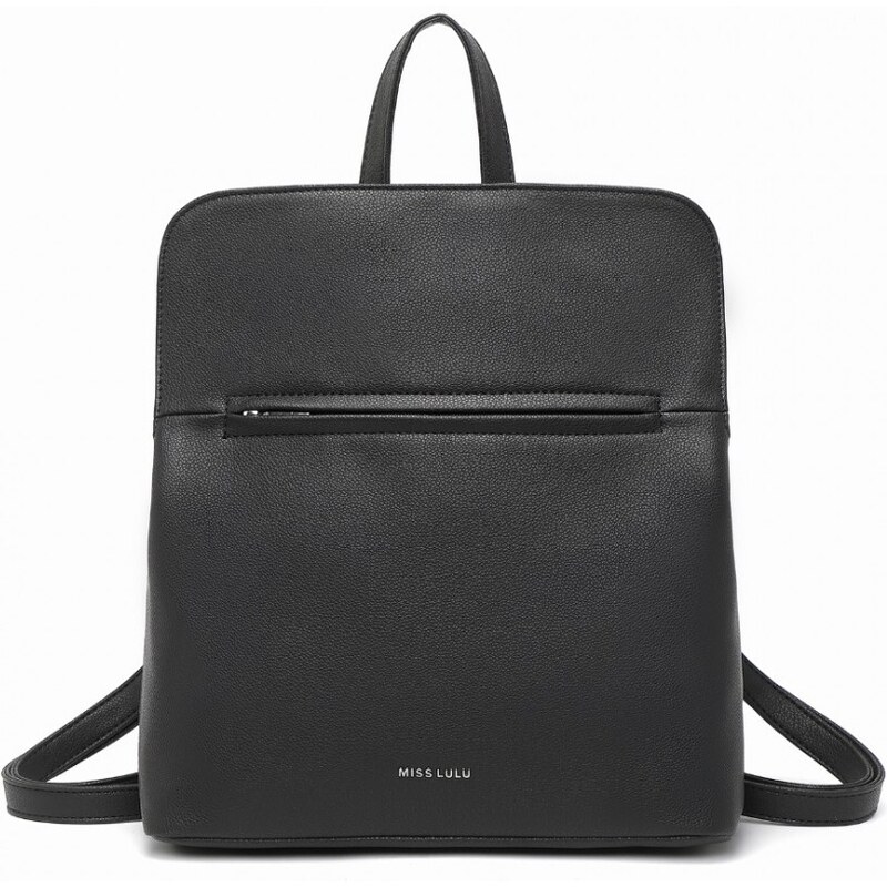 Miss Lulu Batoh Chic Minimalist Black 90530038