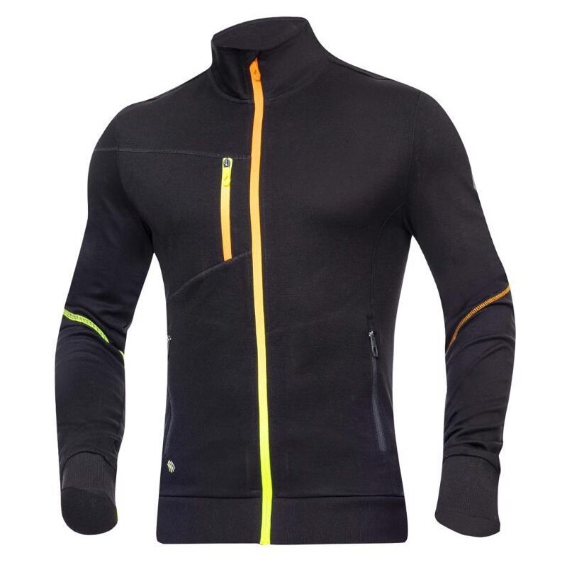 ARDON CREATRON pánská mikina černá - neon H6670 90530088