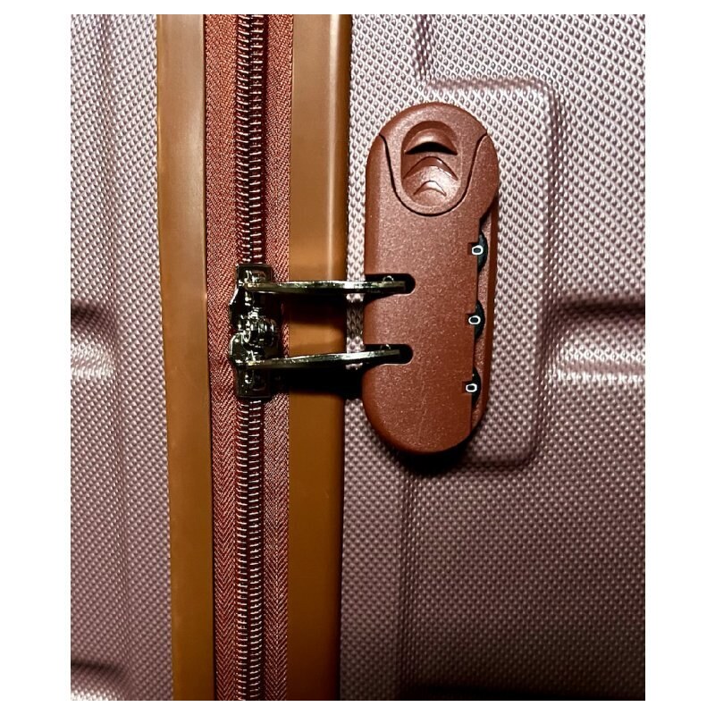 Cestovní kufr BERTOO Firenze - růžový XL