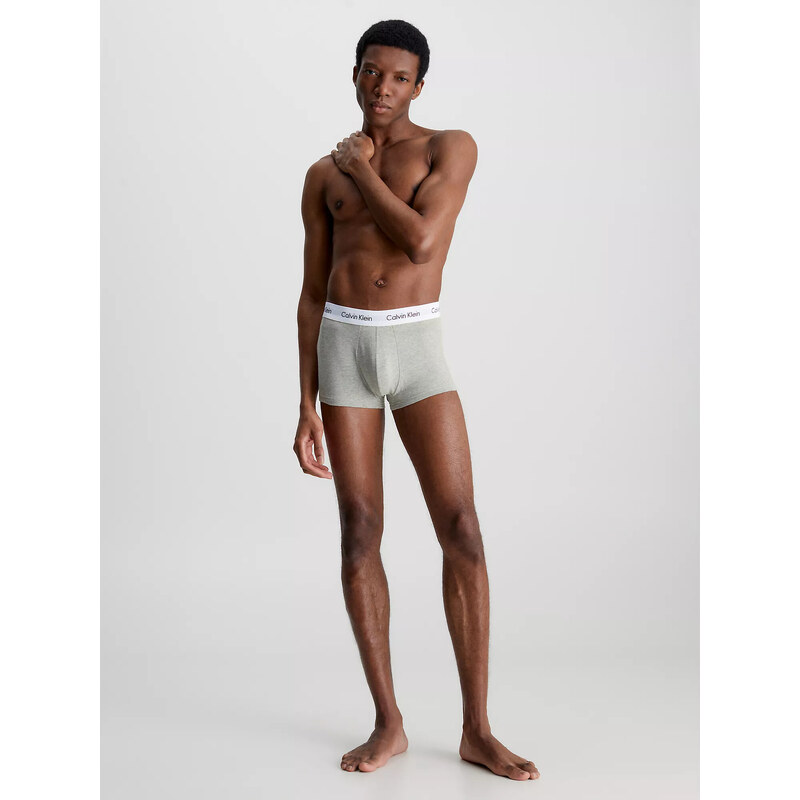 Pánské spodní prádlo 3P LOW RISE TRUNK 0000U2664GKS0 - Calvin Klein