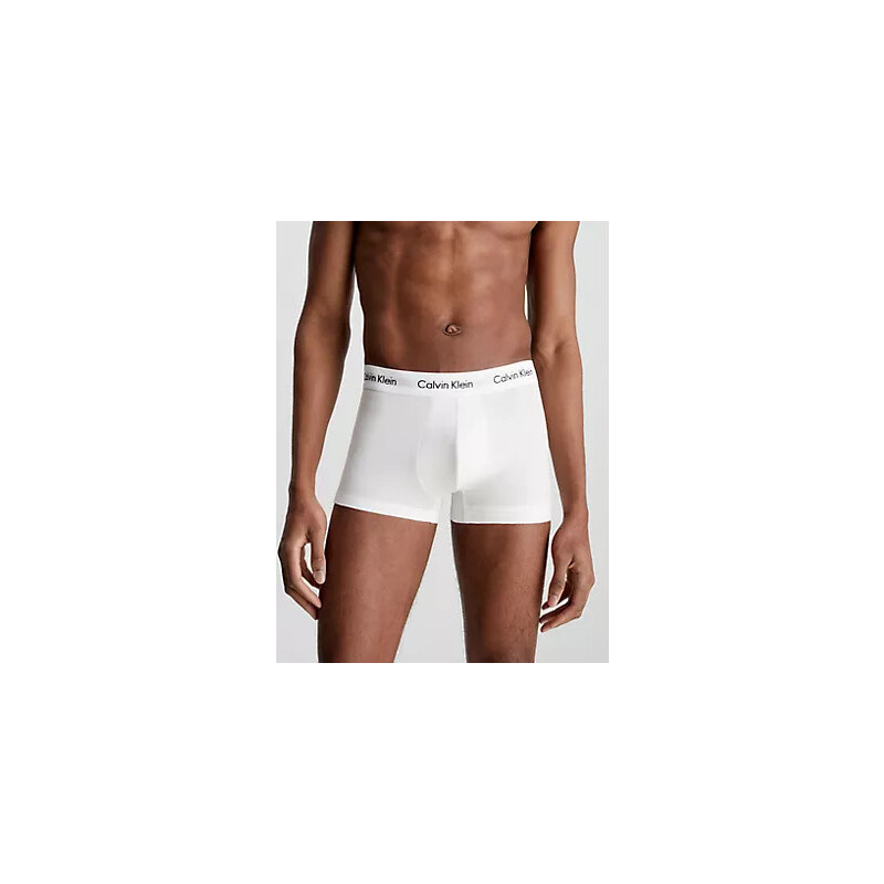 Pánské spodní prádlo 3P LOW RISE TRUNK 0000U2664G100 - Calvin Klein