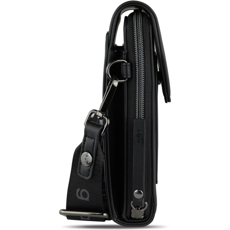 Bugatti Dámská taška přes rameno - crossbody na doklady ALMATA 49665301 černá