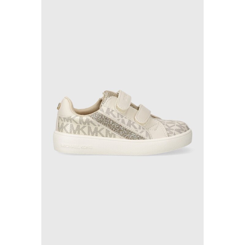 Dětské sneakers boty Michael Kors béžová barva