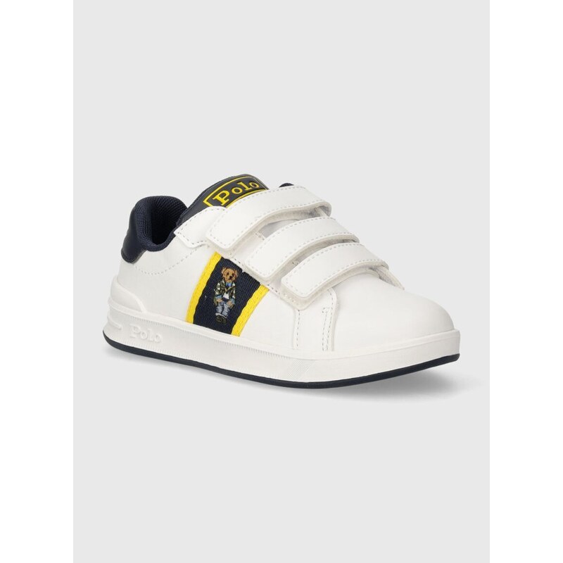 Sneakers boty Polo Ralph Lauren bílá barva