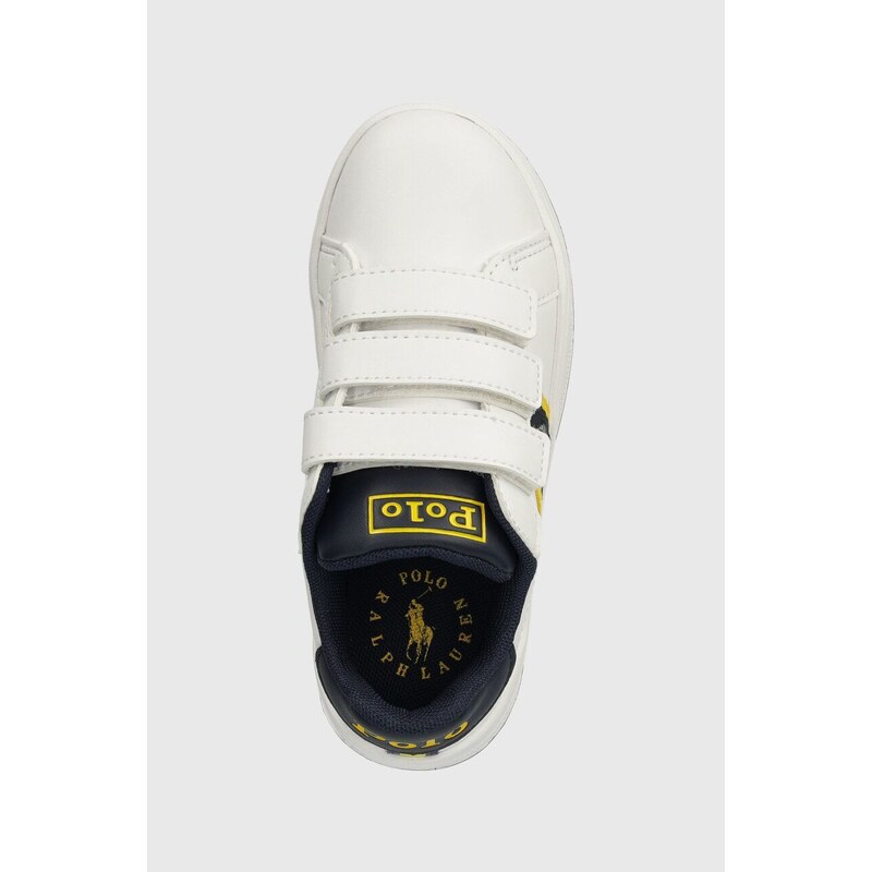 Sneakers boty Polo Ralph Lauren bílá barva