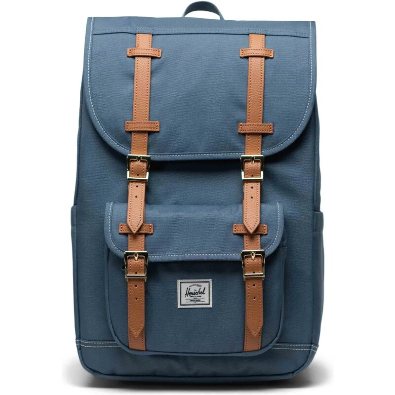 Herschel Herschel Little America Mid Backpack Blue Mirage/White Stitch 21l