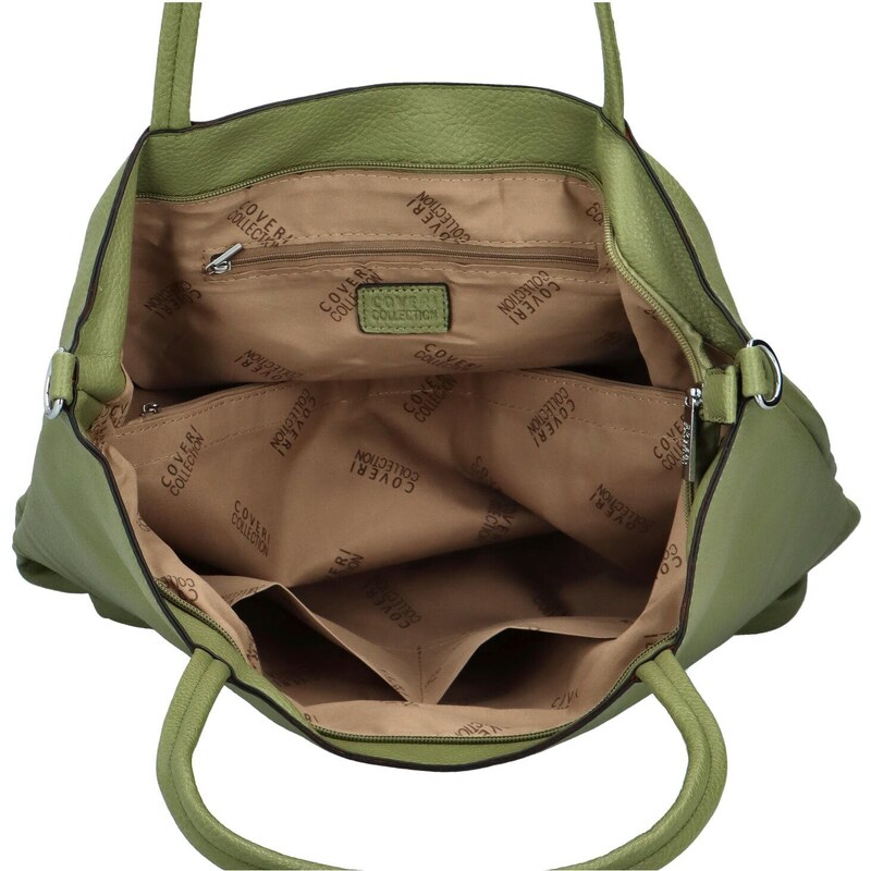 Coveri World Dámská kabelka na rameno zelená - Coveri Lusy zelená