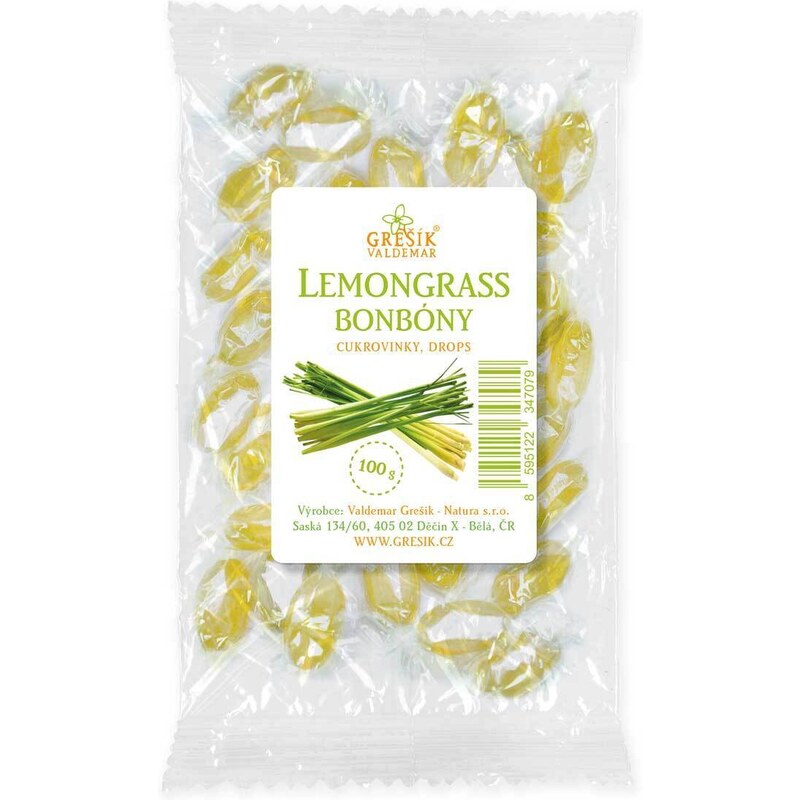 Grešík Lemongrass bonbony 100g