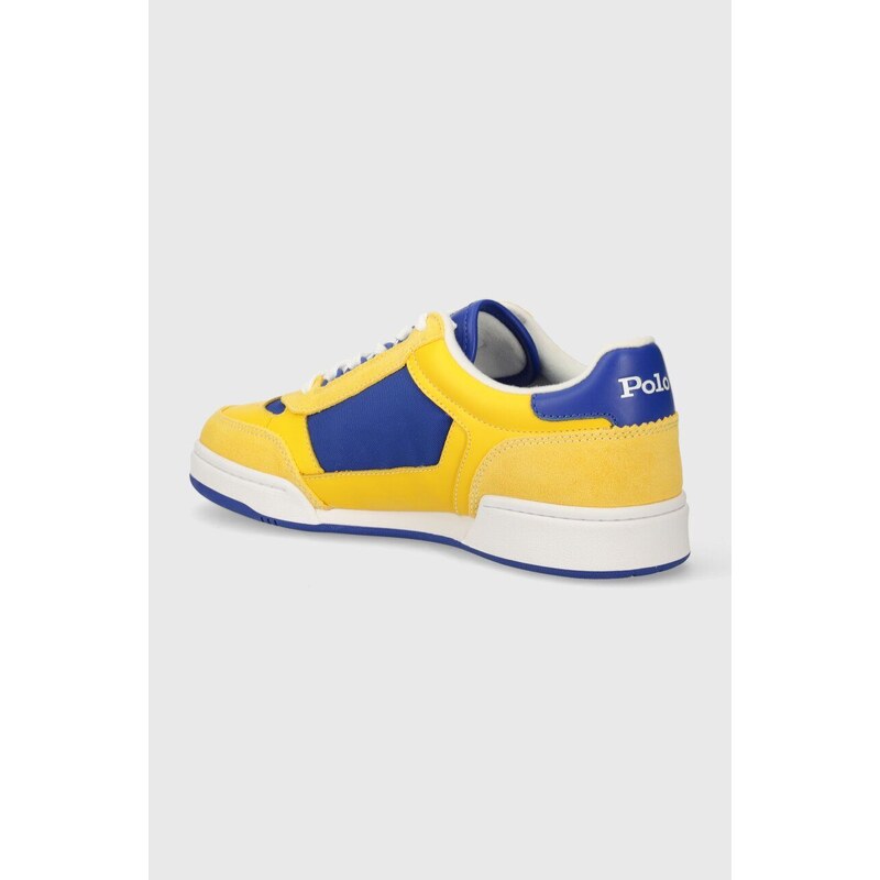 Sneakers boty Polo Ralph Lauren Polo Crt Spt žlutá barva, 809931572004