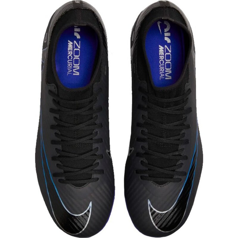 Kopačky Nike Zoom Superfly 9 Academy AG Velikost: EU 42,5 black/chrome/hyper royal