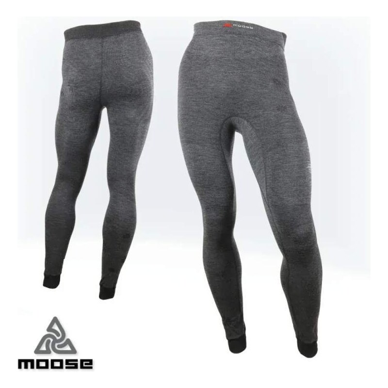 BASE MERINO PANTS MEN teplé sportovní termoprádlo Moose 90543474