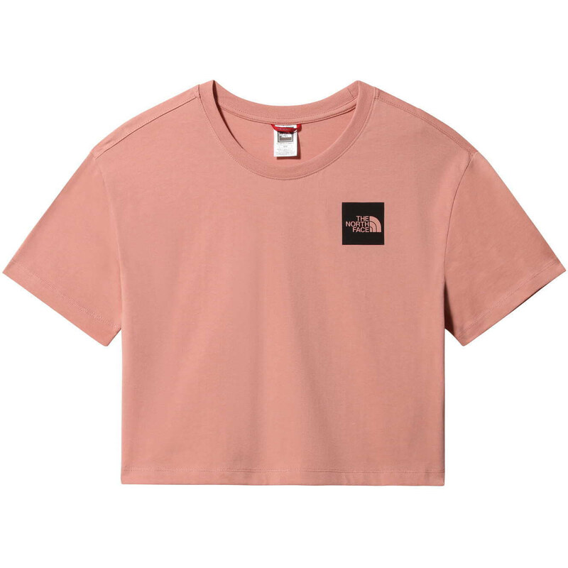 Top The North Face W Cropped Fine Tee Pink