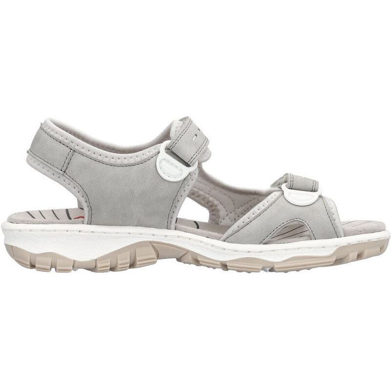 Dámské sandále 68866-40 Rieker šedé