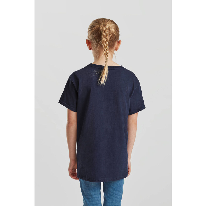 Navy T-shirt for kids Original Fruit of the Loom