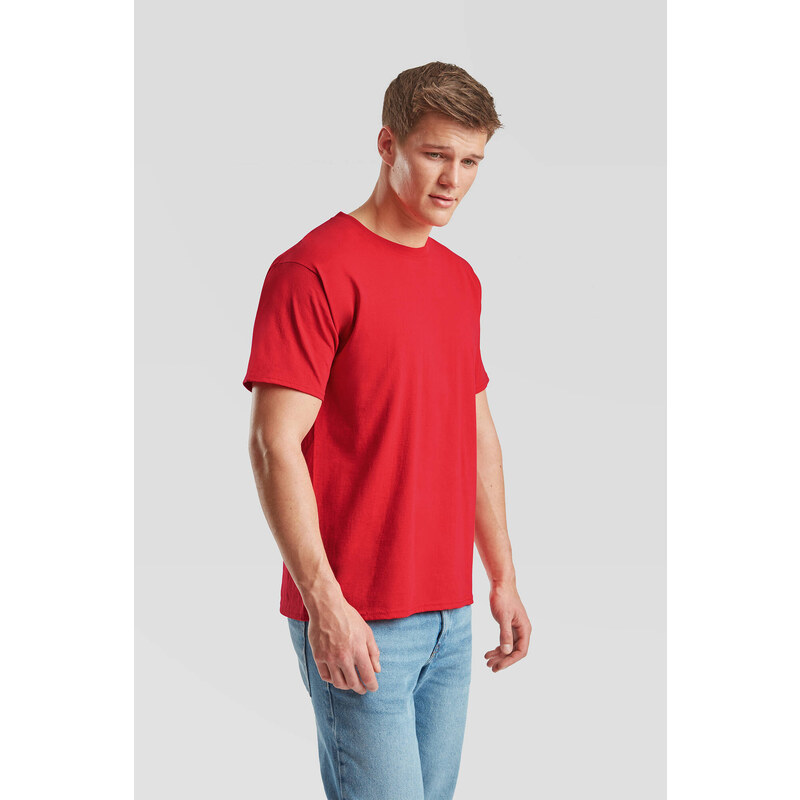 Men's Red T-shirt Valueweight Fruit of the Loom