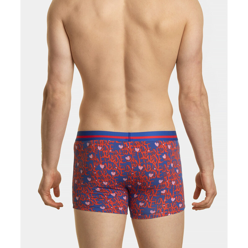 Boxer shorts Atlantic 2GMH-021 A'2 S-2XL blue-red 033