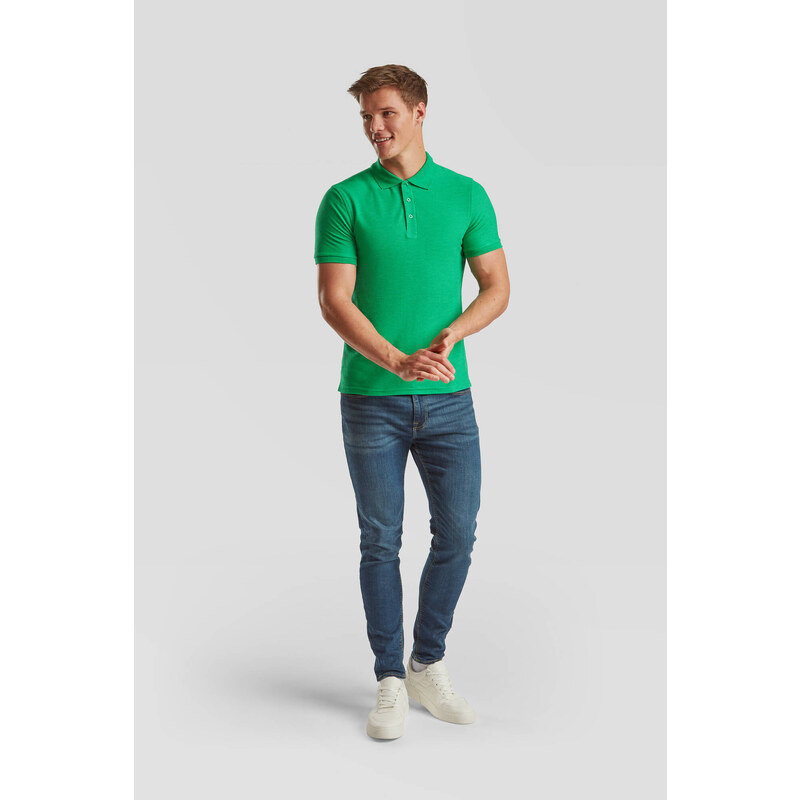 Fruit of the Loom Iconic Polo Friut of the Loom Men's Green T-shirt