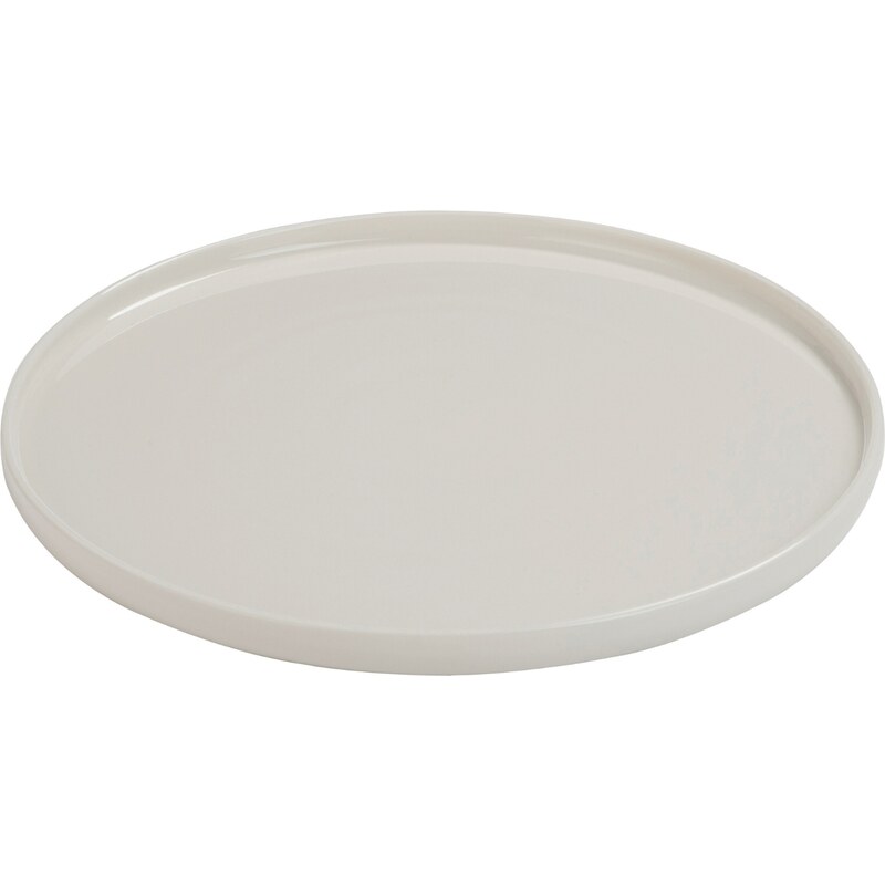Bílý porcelánový talíř J-line Egey 28 cm