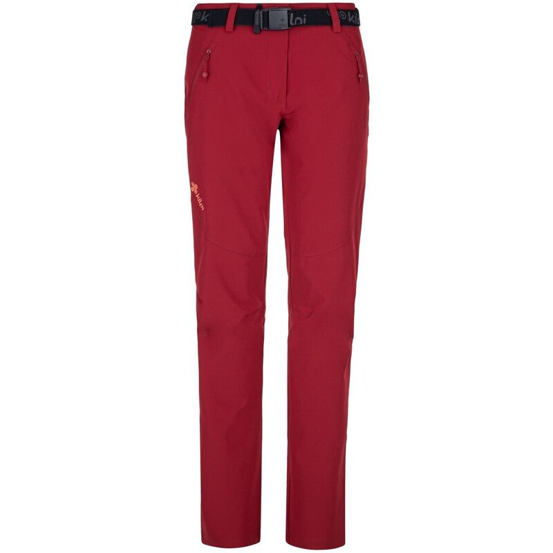 Dámské outdoorové kalhoty Kilpi WANAKA-W tmavě červená