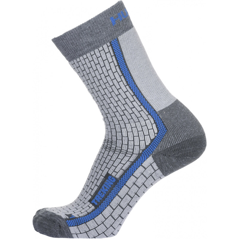 Ponožky HUSKY Treking šedá/modrá