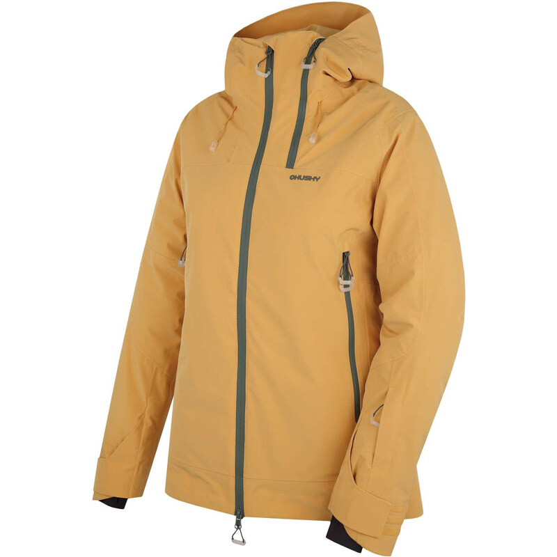 Dámská lyžařská plněná bunda HUSKY Gambola L lt. yellow