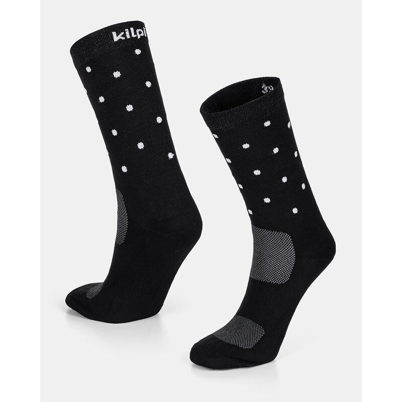 Unisex sportovní ponožky Kilpi DOTS-U Černá