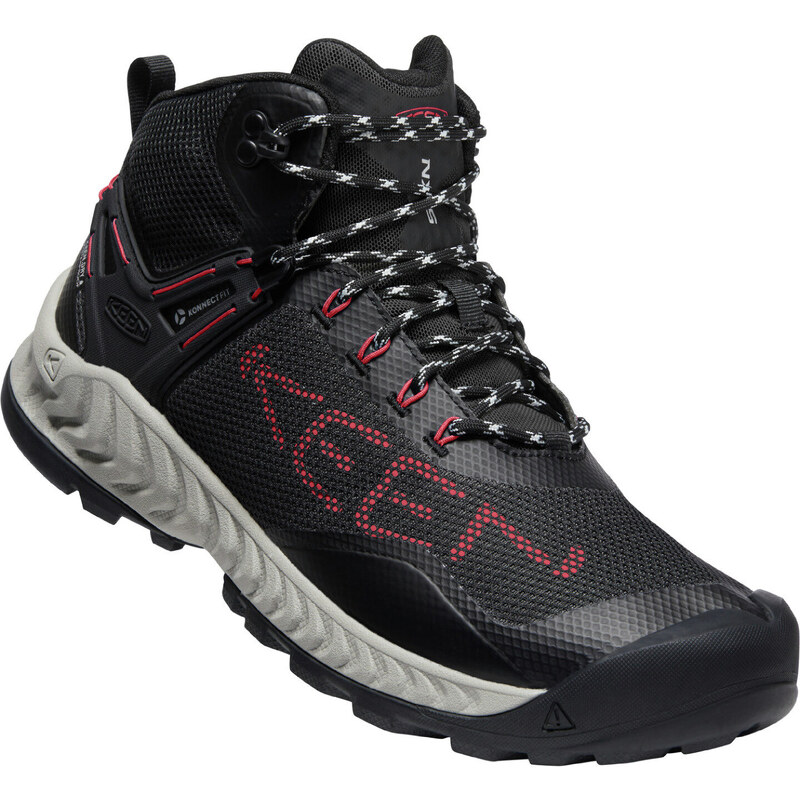 Keen NXIS EVO MID WP MAN black/red carpet