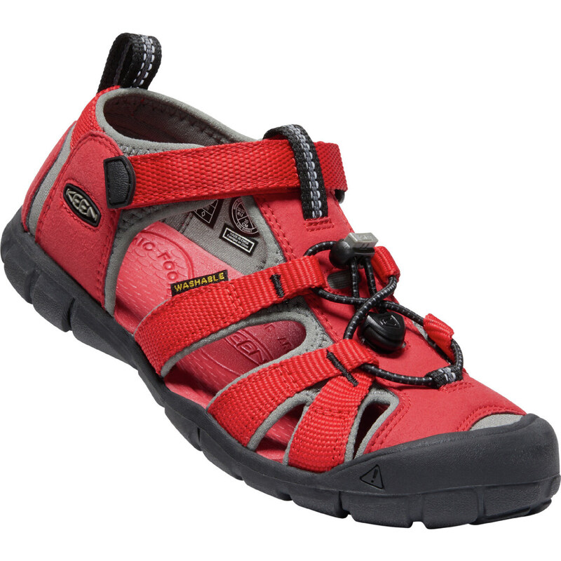 Keen SEACAMP II CNX YOUTH racing red/gargoyle