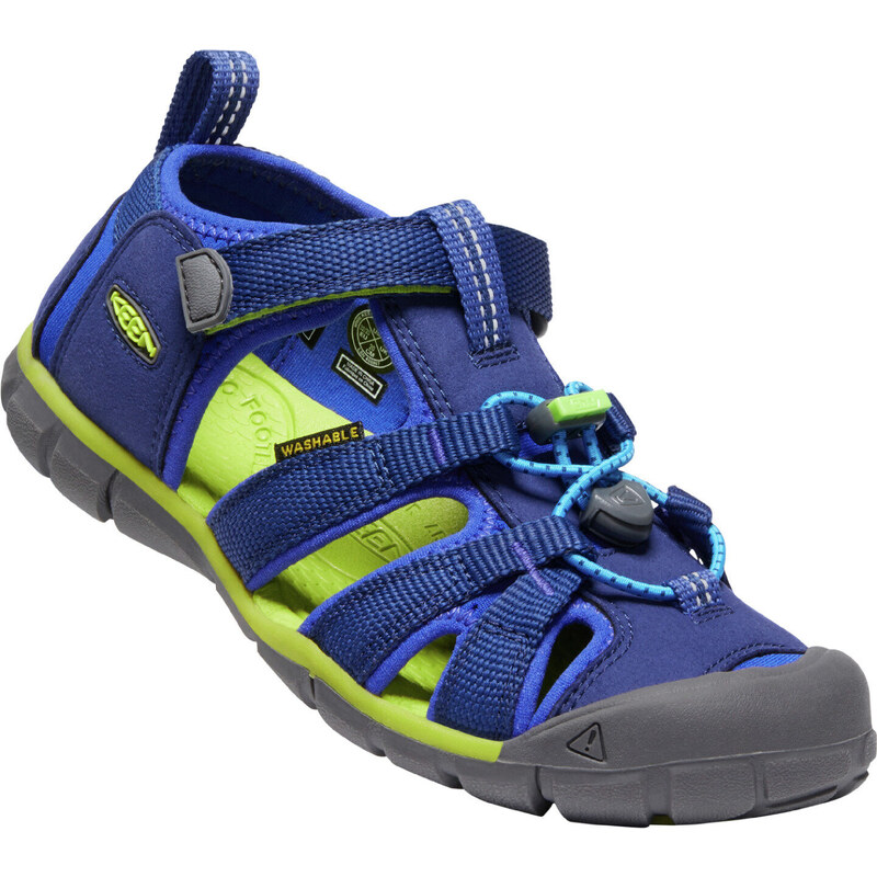 Keen SEACAMP II CNX YOUTH blue depths/chartreuse