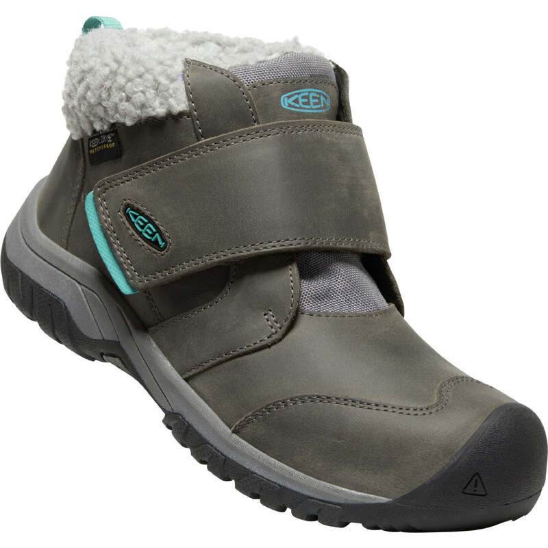 Keen KOOTENAY IV MID WP YOUTH steel grey/porcelain