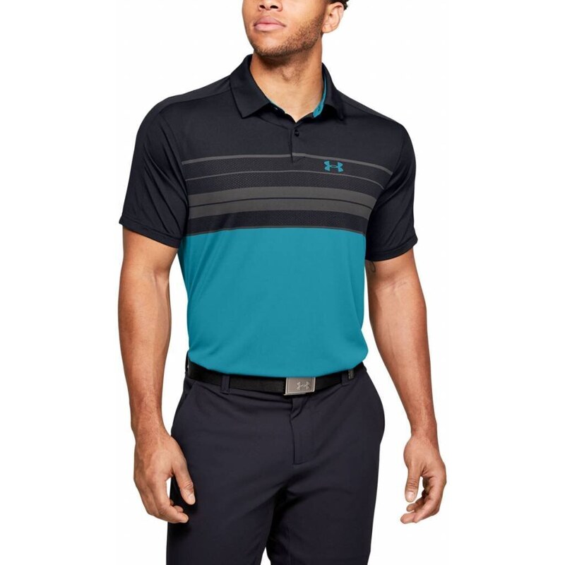 Pánské triko s límečkem Under Armour Vanish Chest Stripe Polo