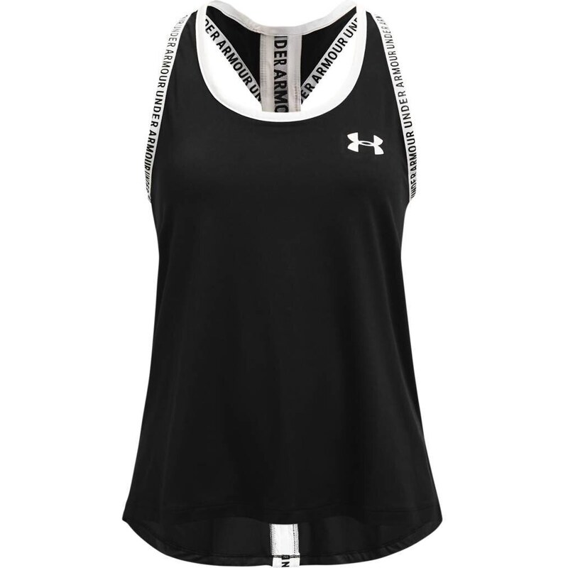 Dětské tílko Under Armour Knockout Tank - černé