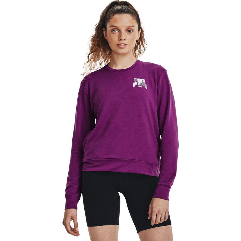 Dámská mikina Under Armour Rival Terry Graphic Crew