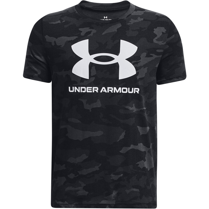 Chlapecké tričko Under Armour Sportstyle Logo AOP SS