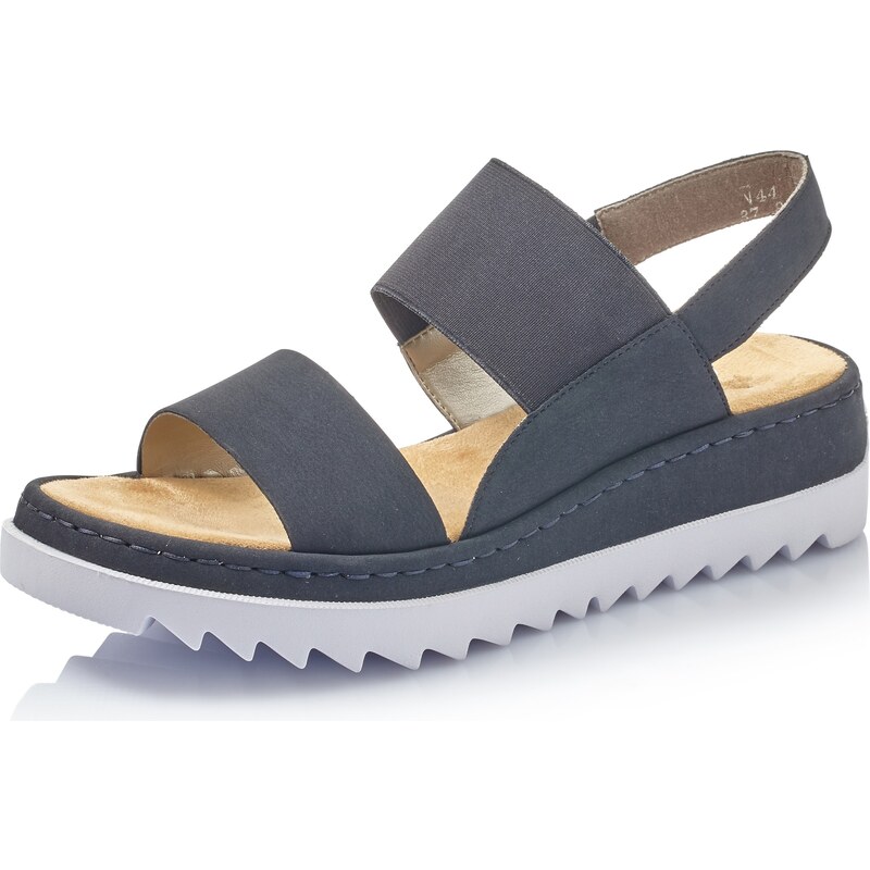 DÁMSKÉ SANDÁLY RIEKER V44B1-14 MODRÁ