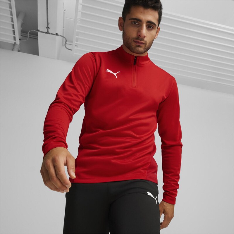 Triko s dlouhým rukávem Puma teamGOAL Training 1/4 Zip Top 658629-01