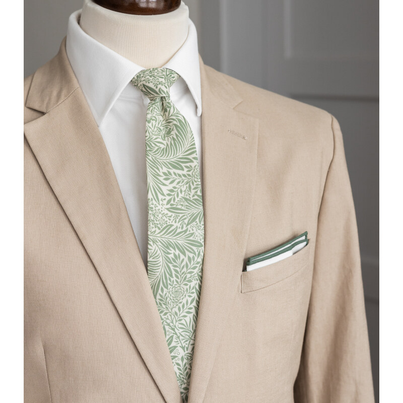 BUBIBUBI Zelená kravata Velita