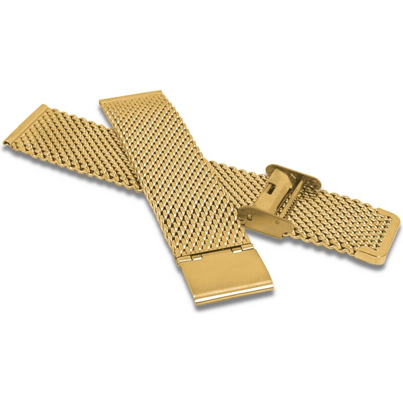 LAVVU Zlatý kovový tah MESH Band Gold - 18 LPSNG18